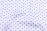 Dots Printed 100% Cotton Fabric by Meter, DIY Patchwork, Quilt Cloth, Bedding Blanket, Sheet, Pillow Decor, Fat Quilt, Tilda