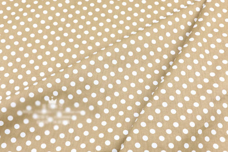 Dots Printed 100% Cotton Fabric by Meter, DIY Patchwork, Quilt Cloth, Bedding Blanket, Sheet, Pillow Decor, Fat Quilt, Tilda