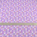 100% Cotton Fabric Pink Purple Pattern Floral Plain Printed Patchwork Cloth DIY Handmade Sewing fabrics in The Meter Needlework