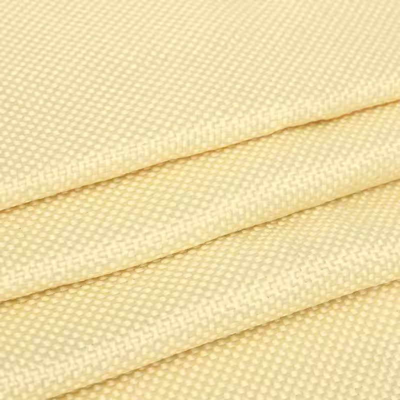 High Strength Yellow Kevlars Material, 200g Aramid Fiber Fabric, Anti-Stab Bulletproof Cloth for Protection, 30x100cm Wide