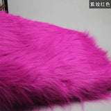 35Colours 12cm Imitation Plush Fur Fabric For DIY Photo Props chair decorative background Plush mat animal toy doll fabric