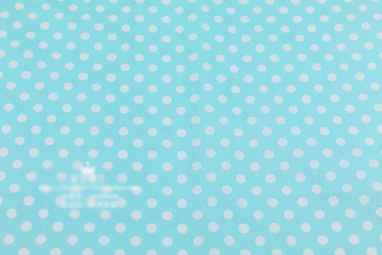 Dots Printed 100% Cotton Fabric by Meter, DIY Patchwork, Quilt Cloth, Bedding Blanket, Sheet, Pillow Decor, Fat Quilt, Tilda
