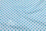 Dots Printed 100% Cotton Fabric by Meter, DIY Patchwork, Quilt Cloth, Bedding Blanket, Sheet, Pillow Decor, Fat Quilt, Tilda