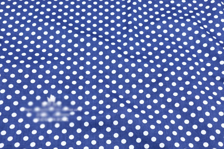 Dots Printed 100% Cotton Fabric by Meter, DIY Patchwork, Quilt Cloth, Bedding Blanket, Sheet, Pillow Decor, Fat Quilt, Tilda