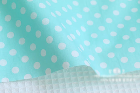 Dots Printed 100% Cotton Fabric by Meter, DIY Patchwork, Quilt Cloth, Bedding Blanket, Sheet, Pillow Decor, Fat Quilt, Tilda