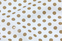 Dots Printed 100% Cotton Fabric by Meter, DIY Patchwork, Quilt Cloth, Bedding Blanket, Sheet, Pillow Decor, Fat Quilt, Tilda