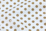 Dots Printed 100% Cotton Fabric by Meter, DIY Patchwork, Quilt Cloth, Bedding Blanket, Sheet, Pillow Decor, Fat Quilt, Tilda