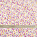 100% Cotton Fabric Pink Purple Pattern Floral Plain Printed Patchwork Cloth DIY Handmade Sewing fabrics in The Meter Needlework