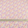 100% Cotton Fabric Pink Purple Pattern Floral Plain Printed Patchwork Cloth DIY Handmade Sewing fabrics in The Meter Needlework