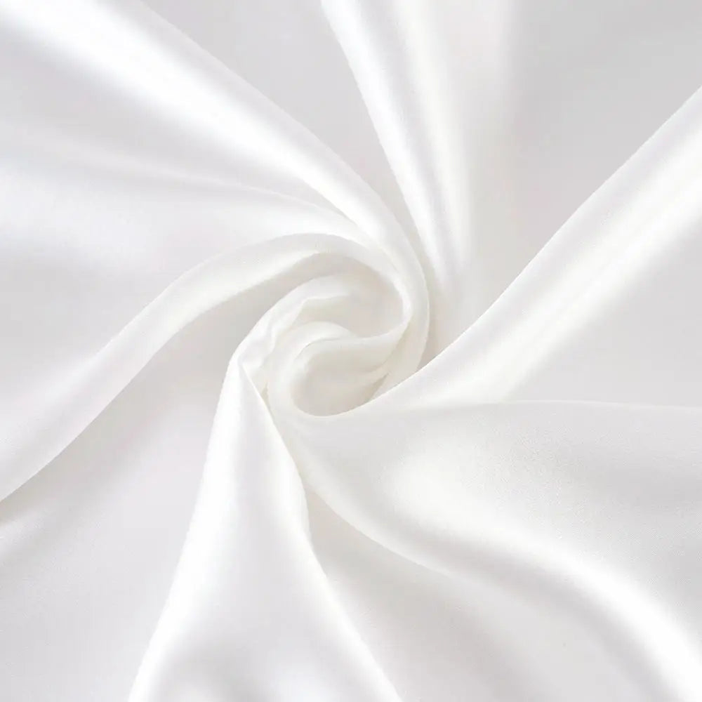 100% Mulberry Stain Silk Fabric 22 Momme Width 114cm Plain Dyed Silk Super Smooth For Wedding DIY Dress Clothing Bedding