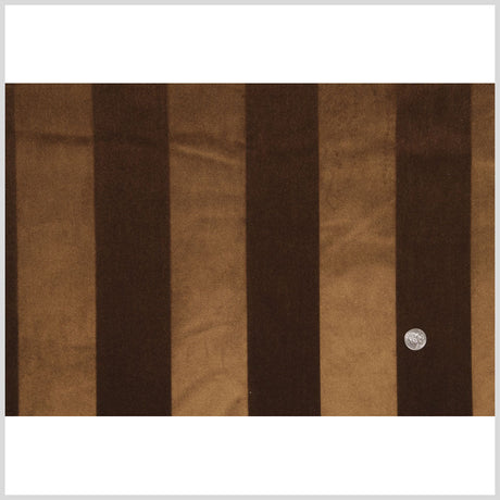 Copper Stripes Velvet