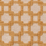 Canary/Metallic Cream Net Chenille with Metallic Base