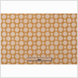Canary/Metallic Cream Net Chenille with Metallic Base