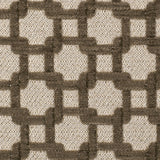 Stone/Metallic Cream Net Chenille with Metallic Base