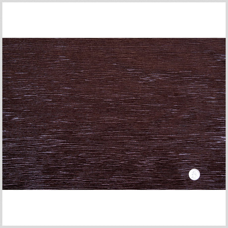 Chocolate Crinkled Velvet
