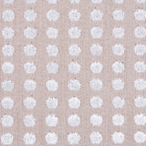 Toffee/Light Gray Polka Dots Velvet