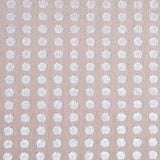 Toffee/Light Gray Polka Dots Velvet