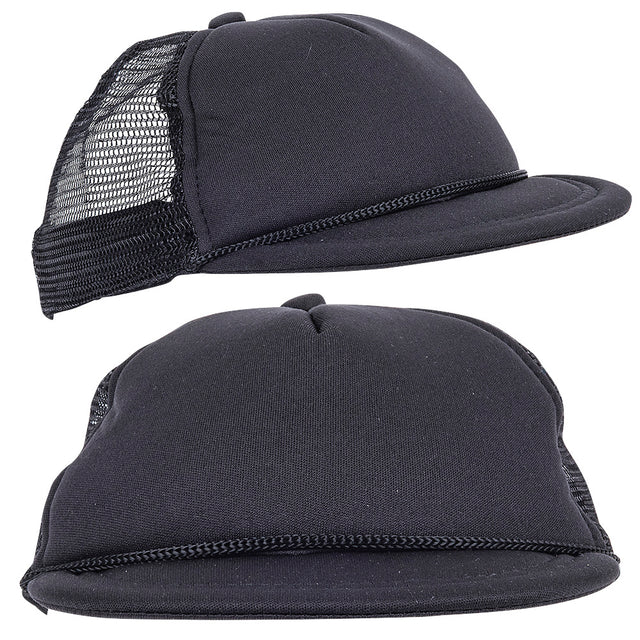 Black Baseball Hat Doll Accessory