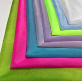 Polyester Silky Habotai Lining Polyester Fabric - Solid Multiple Colors, 58" Width (Continuous Yards)
