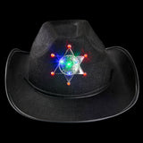 Light-Up Sheriff Cowboy Hat (1 DZ)