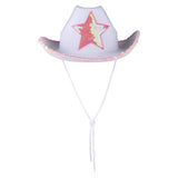 Cowgirl Hat White Felt Superstar Hat