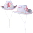 Cowgirl Hat White Felt Superstar Hat