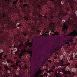 Halo Spandex Sequin Poly Spandex Fabric - Embroidered Sequin, 52" Width, 4-Way Stretch (1 Yard)