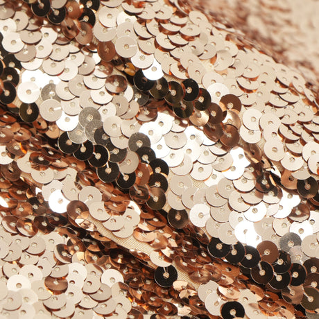Halo Spandex Sequin Poly Spandex Fabric - Embroidered Sequin, 48" Width, 4-Way Stretch (1 Yard)