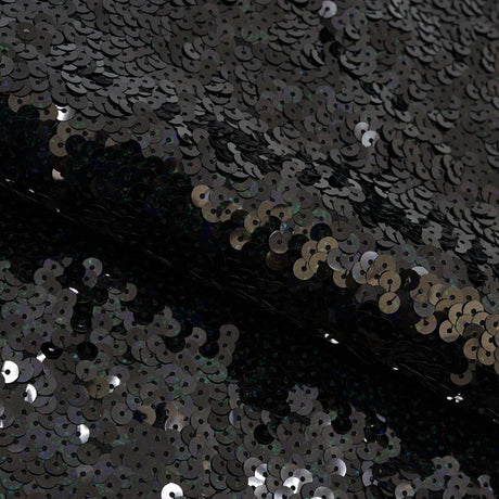 Halo Spandex Sequin Poly Spandex Fabric - Embroidered Sequin, 48" Width, 4-Way Stretch (1 Yard)