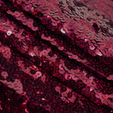 Halo Spandex Sequin Poly Spandex Fabric - Embroidered Sequin, 52" Width, 4-Way Stretch (1 Yard)