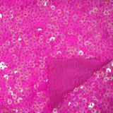 Halo Spandex Sequin Poly Spandex Fabric - Embroidered Sequin, 48" Width, 4-Way Stretch (1 Yard)