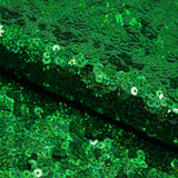 Halo Spandex Sequin Poly Spandex Fabric - Embroidered Sequin, 48" Width, 4-Way Stretch (1 Yard)