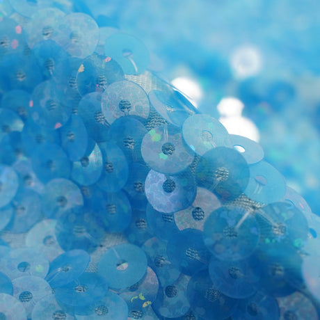 Halo Spandex Sequin Poly Spandex Fabric - Embroidered Sequin, 48" Width, 4-Way Stretch (1 Yard)