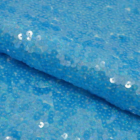 Halo Spandex Sequin Poly Spandex Fabric - Embroidered Sequin, 48" Width, 4-Way Stretch (1 Yard)