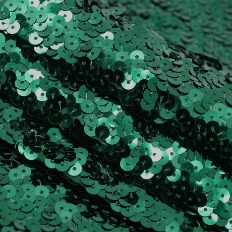Halo Spandex Sequin Poly Spandex Fabric - Embroidered Sequin, 48" Width, 4-Way Stretch (1 Yard)