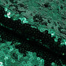 Halo Spandex Sequin Poly Spandex Fabric - Embroidered Sequin, 52" Width, 4-Way Stretch (1 Yard)