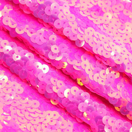Halo Spandex Sequin Poly Spandex Fabric - Embroidered Sequin, 48" Width, 4-Way Stretch (1 Yard)
