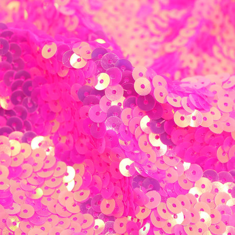 Halo Spandex Sequin Poly Spandex Fabric - Embroidered Sequin, 48" Width, 4-Way Stretch (1 Yard)