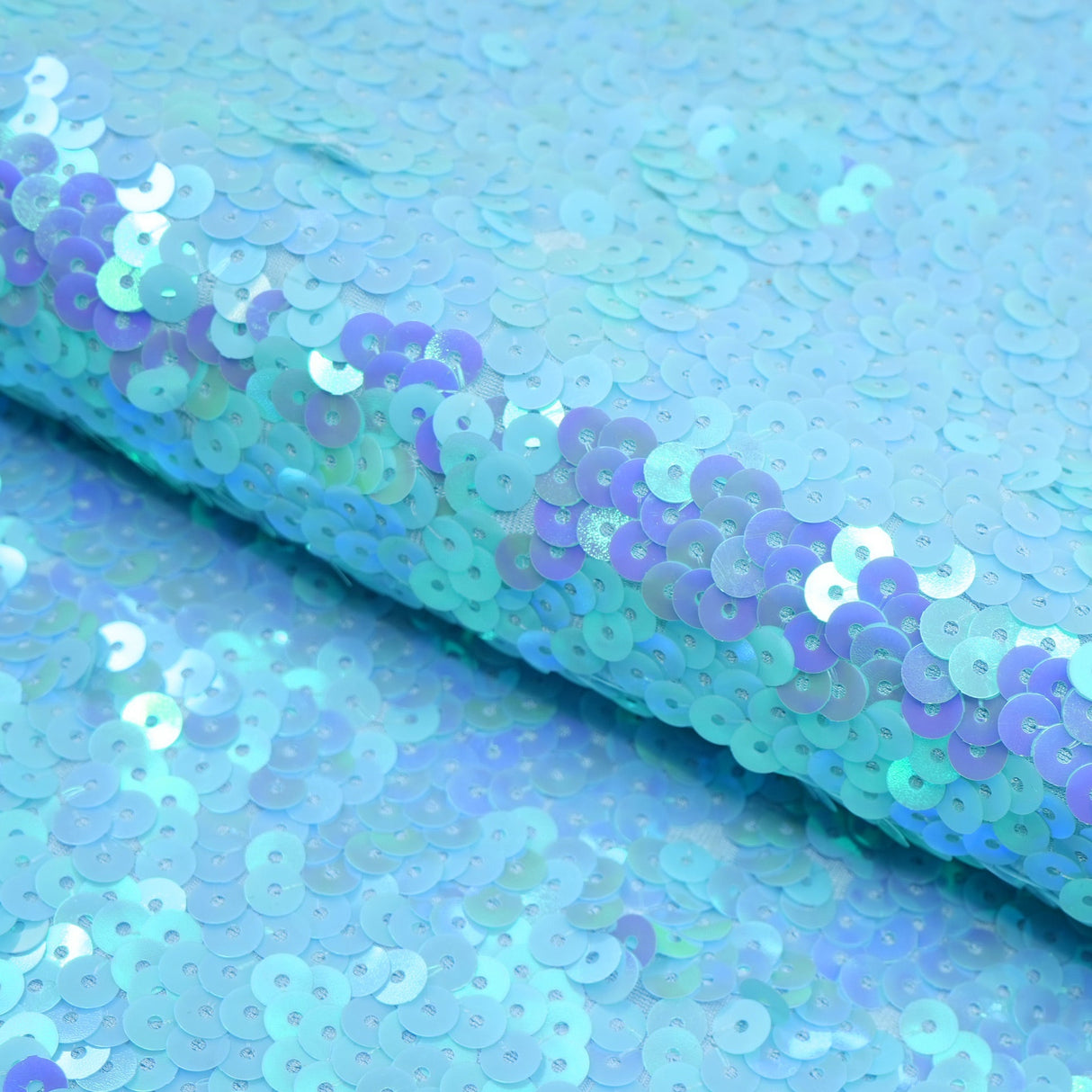 Halo Spandex Sequin Poly Spandex Fabric - Embroidered Sequin, 48" Width, 4-Way Stretch (1 Yard)