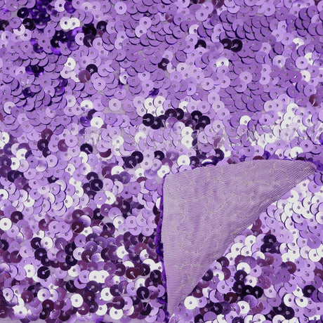 Halo Spandex Sequin Poly Spandex Fabric - Embroidered Sequin, 48" Width, 4-Way Stretch (1 Yard)