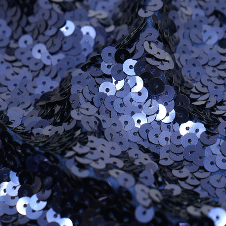 Halo Spandex Sequin Poly Spandex Fabric - Embroidered Sequin, 48" Width, 4-Way Stretch (1 Yard)