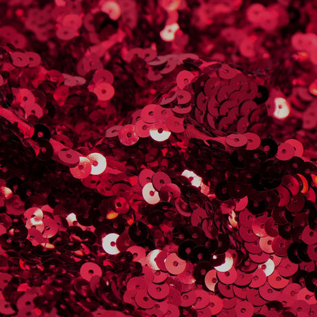 Halo Spandex Sequin Poly Spandex Fabric - Embroidered Sequin, 48" Width, 4-Way Stretch (1 Yard)