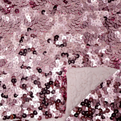 Halo Spandex Sequin Poly Spandex Fabric - Embroidered Sequin, 48" Width, 4-Way Stretch (1 Yard)