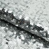 Halo Spandex Sequin Poly Spandex Fabric - Embroidered Sequin, 52" Width, 4-Way Stretch (1 Yard)