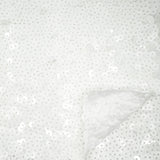 Halo Spandex Sequin Poly Spandex Fabric - Embroidered Sequin, 48" Width, 4-Way Stretch (1 Yard)