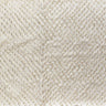 Halpern Polyester Fabric - Shiny Diamond Embossed Jacquard, White/Champagne, 55" Width (1 Yard)