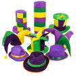 Mardi Gras Hat Assortment (1 DZ)