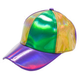 Mardi Gras Iridescent Baseball Cap