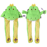 Mardi Gras Alligator Light-Up Hat