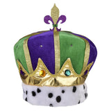 Light-Up Mardi Gras Crown Hat